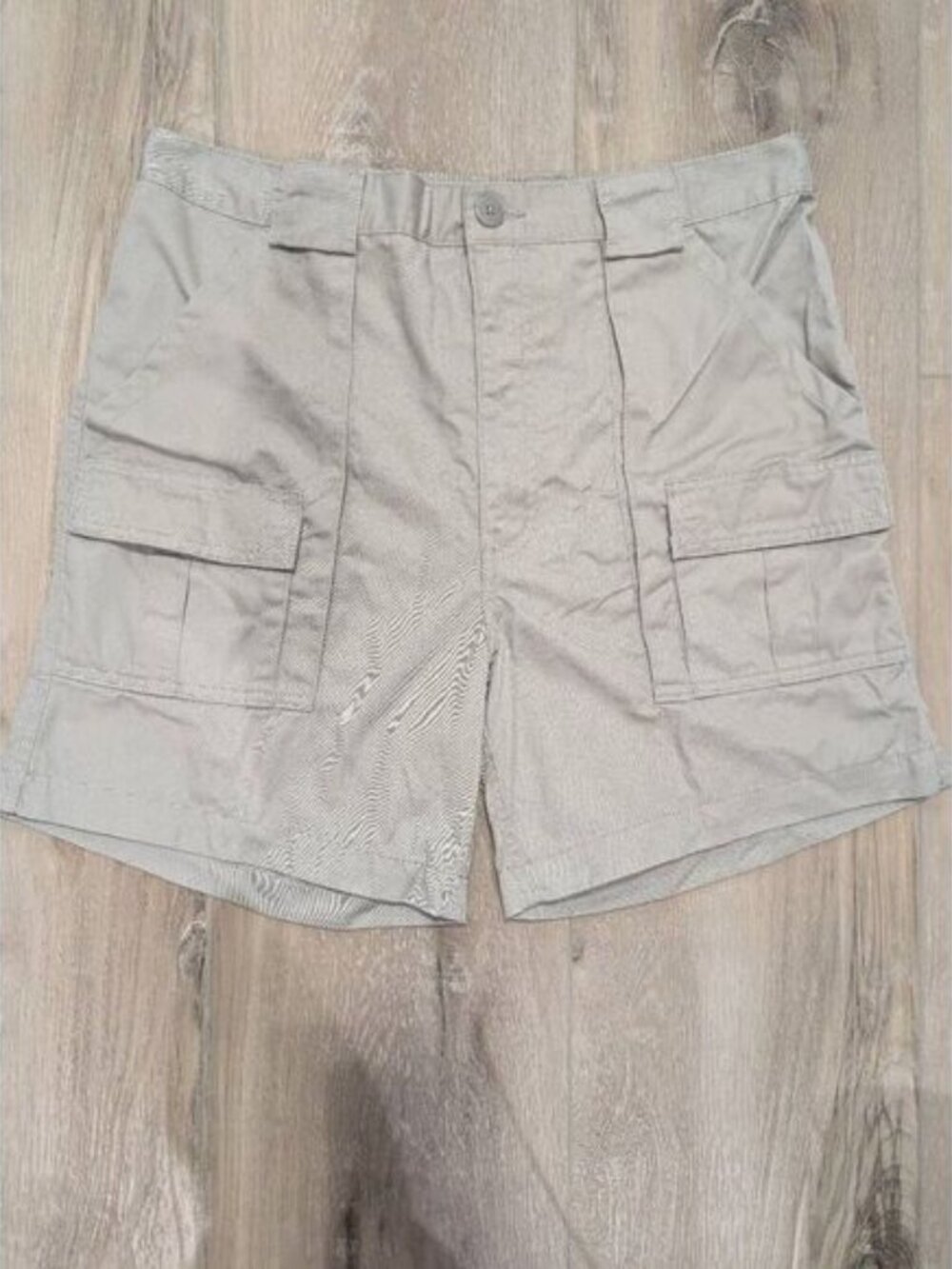 Weekenders Khaki Cargo Fishing Shorts Men's 34!